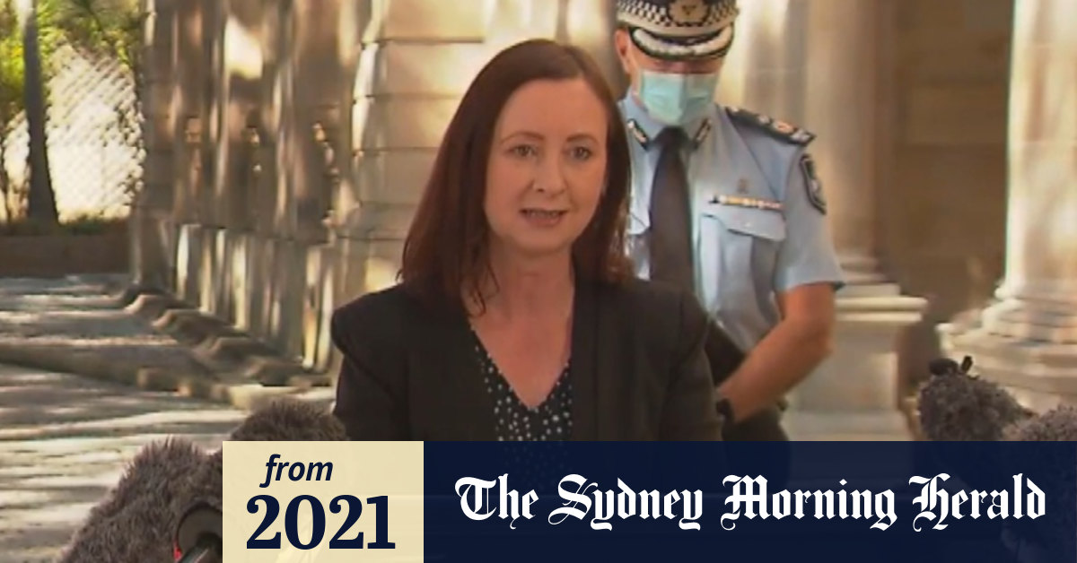 Video Queensland records one new local COVID19 case